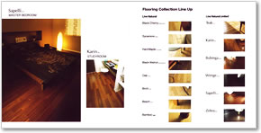MASTER BEDROOM / STUDYROOM / Flooring Collection Line Up